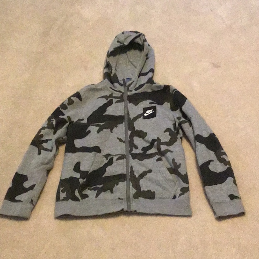 Nike camo jacket!